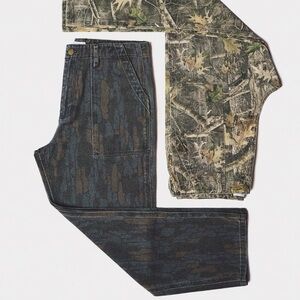 Jiberish Men's Camouflage Jeans